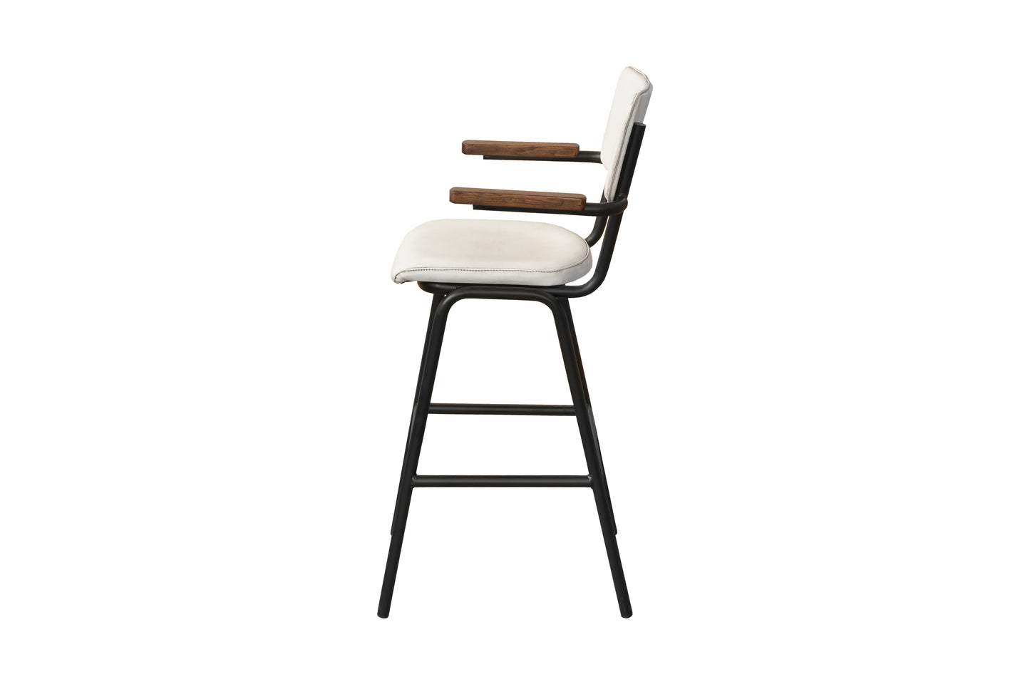 Schoolchair Barstool With Arms